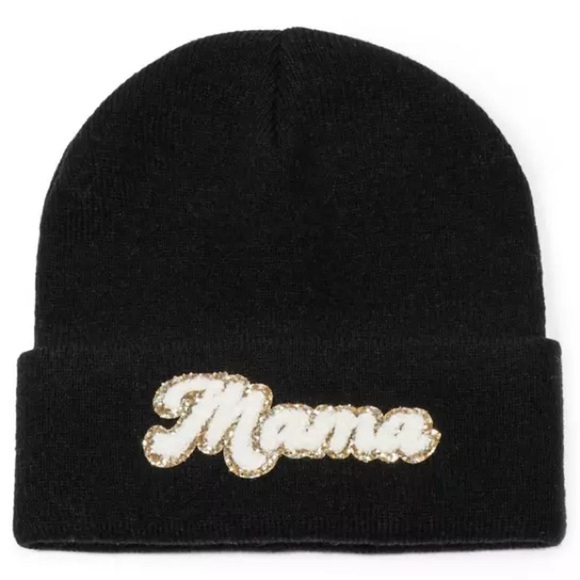 Mama NWT Chenille Knitted Beanie - Picture 1 of 1